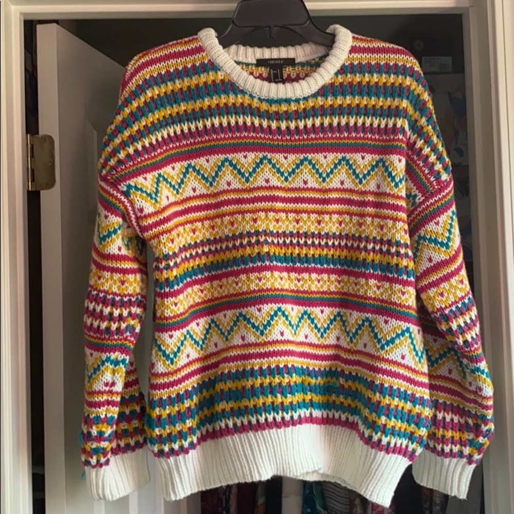 Over-Sized Knitted Sweater